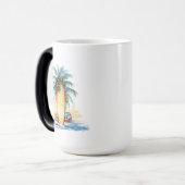 Tropische vreugde magische mok (Voorkant links)