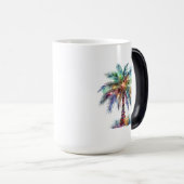 Tropische vreugde magische mok (Voorkant rechts)