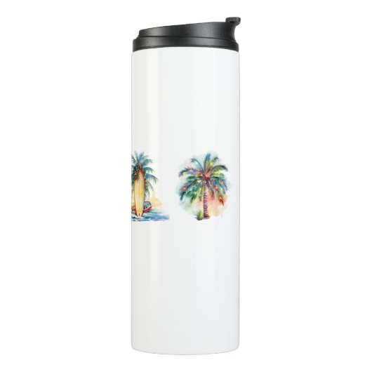 Tropische vreugde thermosbeker (Gedraaid links)