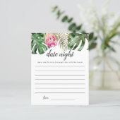 Tropische Vrijgezellenfeest Datum nacht ideeën (Staand voorkant)