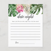 Tropische Vrijgezellenfeest Datum nacht ideeën (Voorkant)