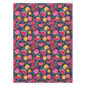 Tropische vruchten en bloemen tafelkleed (Voorkant)