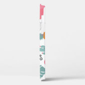 Tropische vruchten: herhalend patroon. Case-Mate iPhone case (Achterkant / Links)