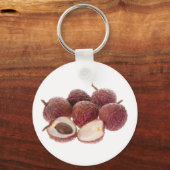Tropische vruchten - Lychees Sleutelhanger (Voorkant)