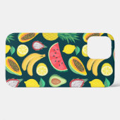 tropische vruchten naadloos patroon Case-Mate iPhone case (Achterkant (horizontaal))