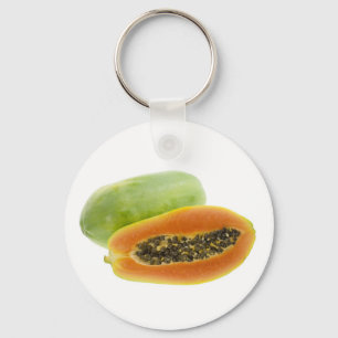 Tropische vruchten - Papaya Sleutelhanger