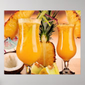 Tropische vruchten poster (Voorkant)