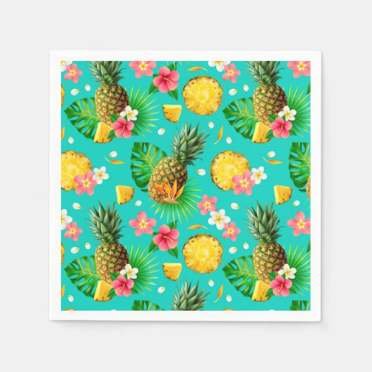 Tropische vruchten servet (Voorkant)