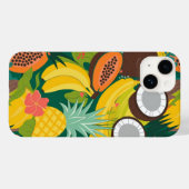 Tropische vruchtenparadijs Case-Mate iPhone case (Achterkant (horizontaal))