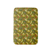 Tropische vruchtenseamless pattern yellow badmat (Voorkant Verticaal)