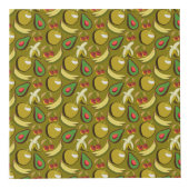 Tropische vruchtenseamless pattern yellow kubus (Voorkant)