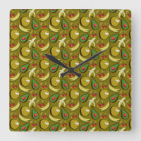 Tropische vruchtenseamless pattern yellow