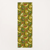 Tropische vruchtenseamless pattern yellow yogamat (Voorkant)