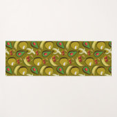 Tropische vruchtenseamless pattern yellow yogamat (Voorkant (horizontaal))