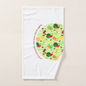 Tropische waanzin bad handdoek (Handdoek)