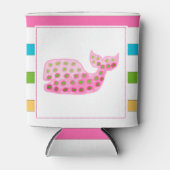 Tropische walvis koelbox blikjeskoeler (Voorkant)