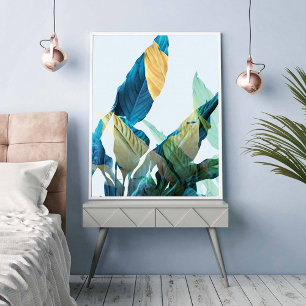 Tropische wandkunst poster