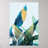 Tropische wandkunst poster (Voorkant)