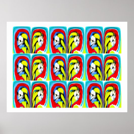 Tropische warmte poster (Voorkant)