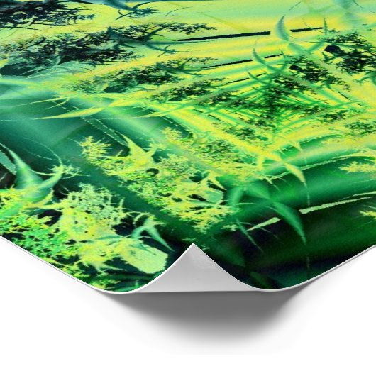 Tropische warmte poster (Hoek)