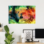 Tropische warmte poster (Thuiskantoor)