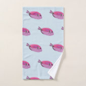 Tropische washanddoekset bad handdoek (Handdoek)