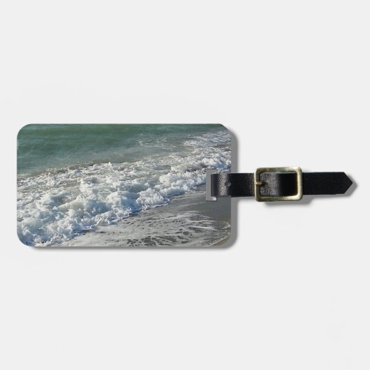 Tropische wateren bagagelabel (Voorkant horizontaal)