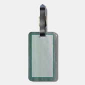 Tropische wateren bagagelabel (Achterkant verticaal)