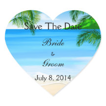 Tropische wateren trekken de bruiloft op om de dat