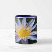 Tropische Waterlelie Bloem Botanisch Ontwerp Mok (Midden)