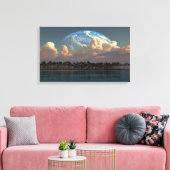 Tropische Waterman Canvas Afdruk (Insitu (Woonkamer))