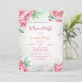 Tropische watermeloen zomerpensioen kaart (Staand voorkant)