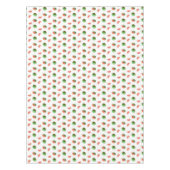 Tropische watermeloenen op witte tablet tafelkleed (Voorkant)