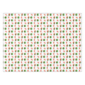 Tropische watermeloenen op witte tablet tafelkleed (Voorkant (Horizontaal))