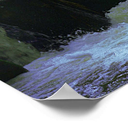 Tropische waterval poster (Hoek)