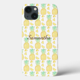 Tropische Waterverf Ananas Case-Mate iPhone Case