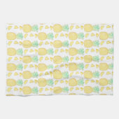 Tropische Waterverf Ananas Theedoek (Horizontaal)