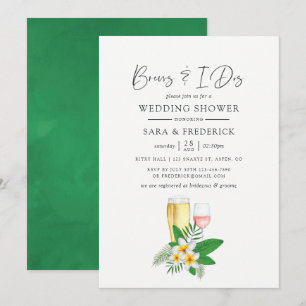 Tropische Waterverf breekt voor de i-dop Kaart