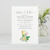 Tropische Waterverf breekt voor de Kaart (Staand voorkant)