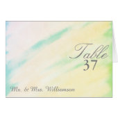 Tropische Waterverf bruiloft (Voorkant Horizontaal)