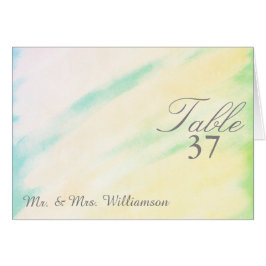 Tropische Waterverf bruiloft