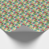 Tropische Waterverf Cadeaupapier (Hoek)