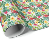 Tropische Waterverf Cadeaupapier (Rol Hoek)