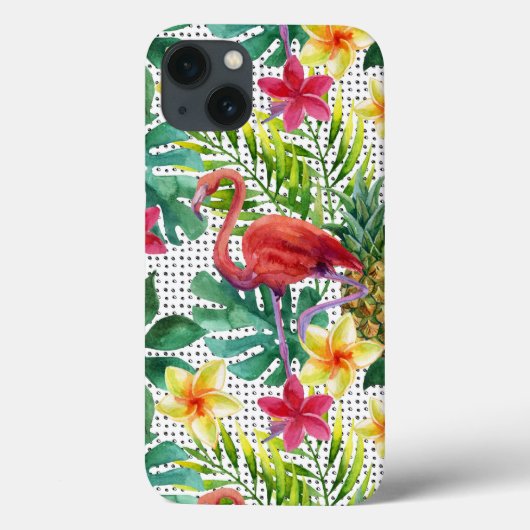 Tropische Waterverf Case-Mate iPhone Case (Achterkant)