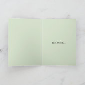 Tropische Waterverf Flamingo Baby Shower Bedankt (Binnen)