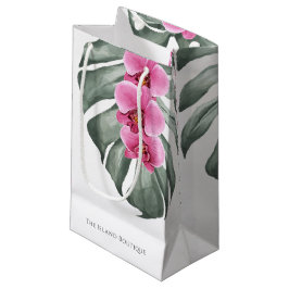 Tropische Waterverf Floral Klein Cadeauzakje