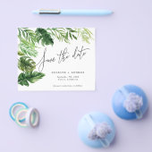 Tropische waterverf florale bloem, behalve de datu flyer (Enkel)