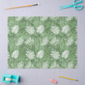 Tropische Waterverf Groene bladeren Tissuepapier (Craft)