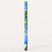 Tropische Waterverf Island Beach Palm Zeilboot Case-Mate iPhone Case (Achterkant/rechts)