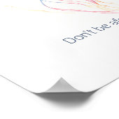 Tropische Waterverf Jellyfish Motivatie Poster (Hoek)